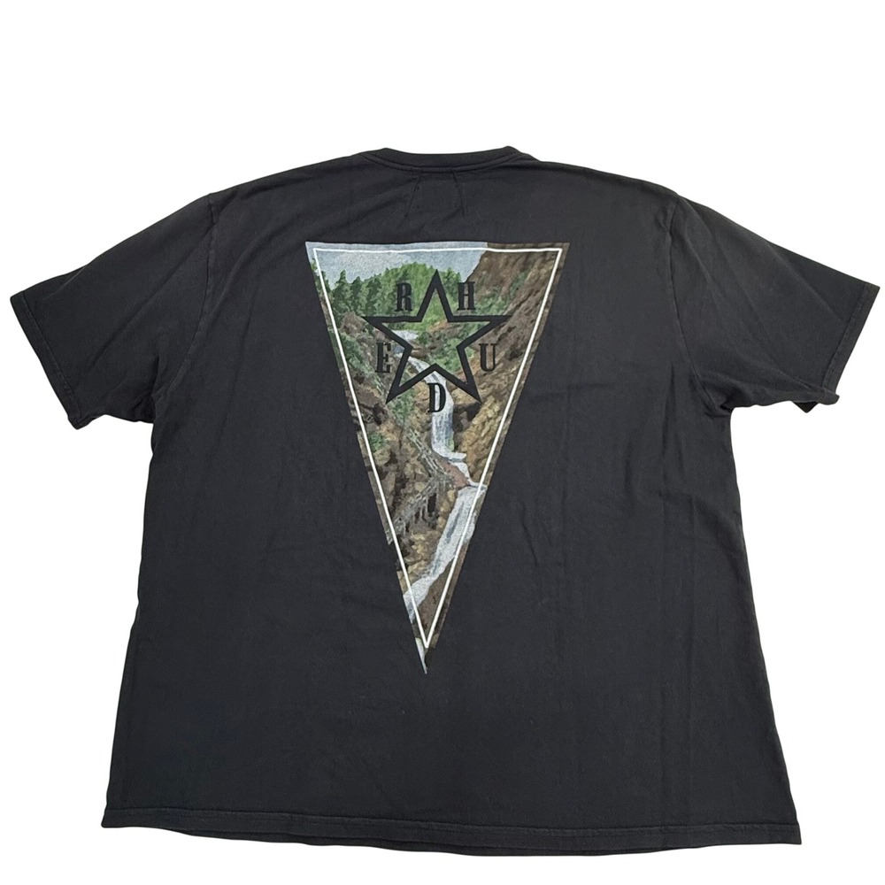 Rhude Tennessee Oh Lord Its Hard To Be Humble Graphic T-Shirt Black XXL